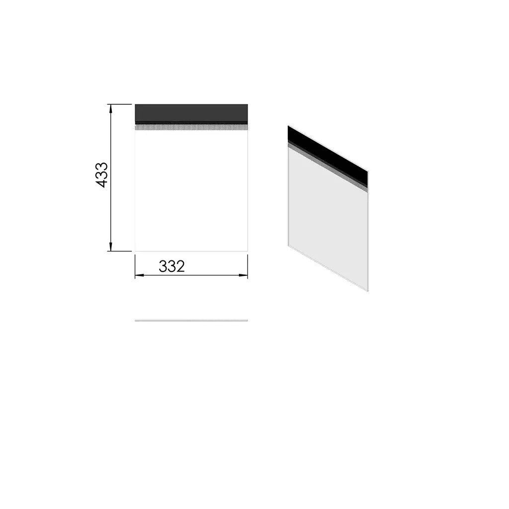 Lågeglas til TermaTech TT60