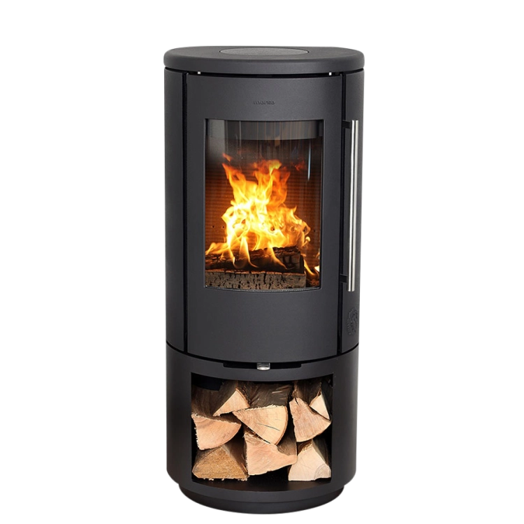 Morsø 7343 brændeovn med brændemagasin