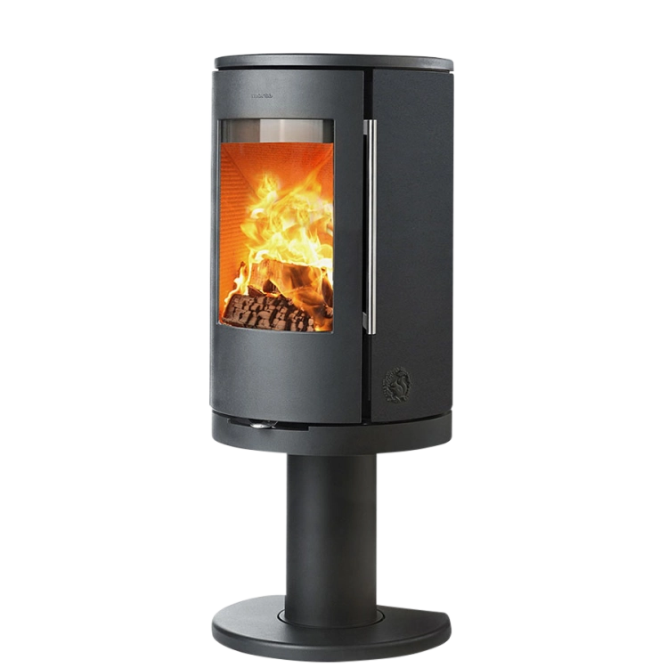 Morsø 7349 brændeovn på høj piedestal