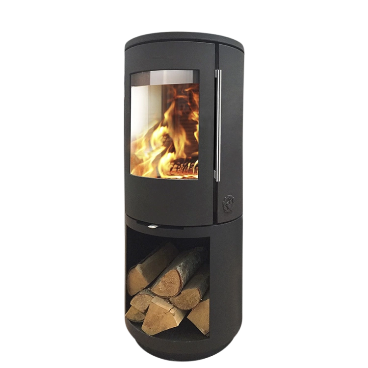 Morsø 7393 brændeovn med høj brændemagasin