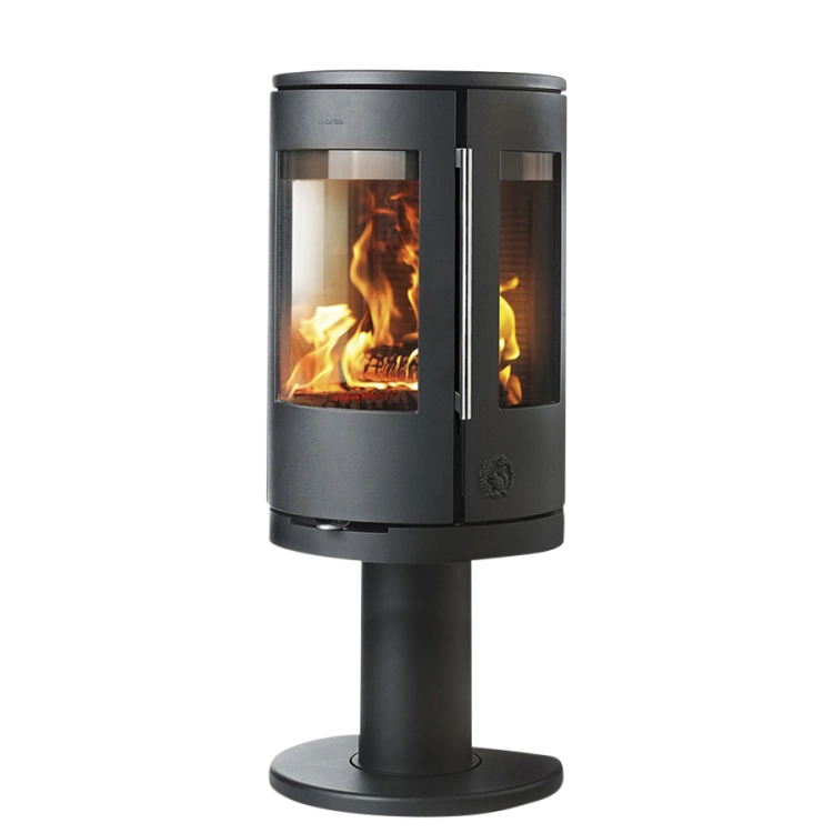 Morsø 7449 brændeovn på høj piedestal