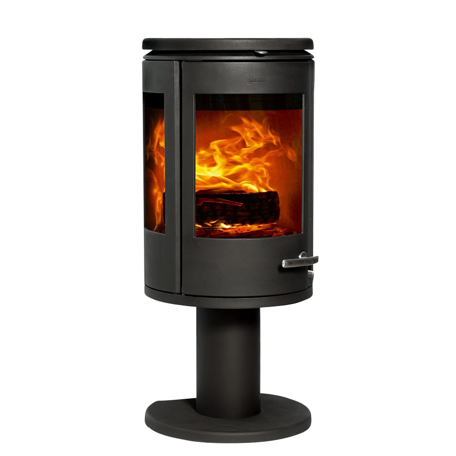 Morsø 7948 brændeovn på piedestal