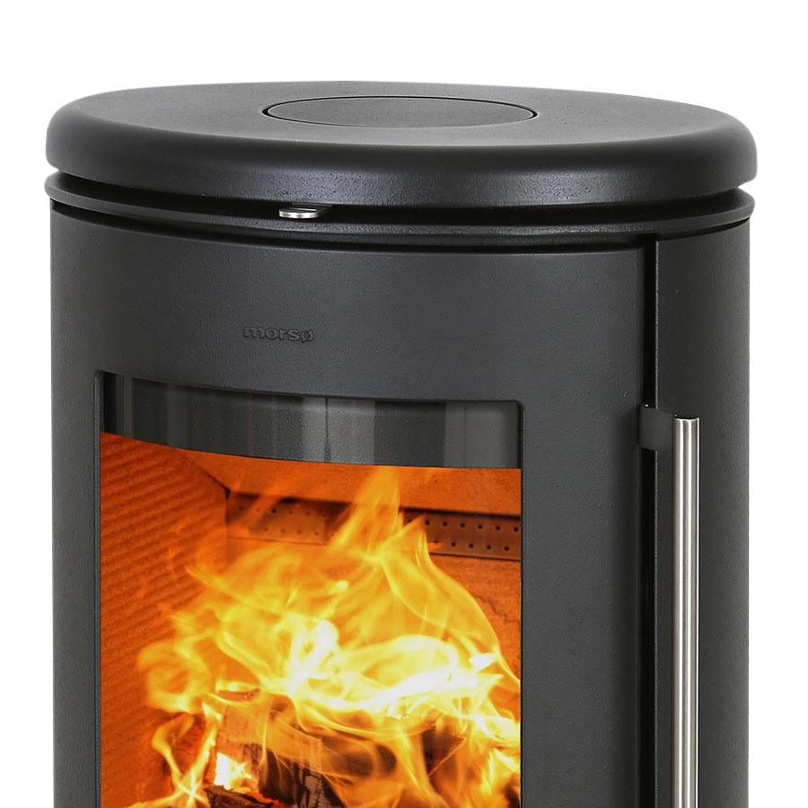 Morsø 6848 brændeovn på piedestal