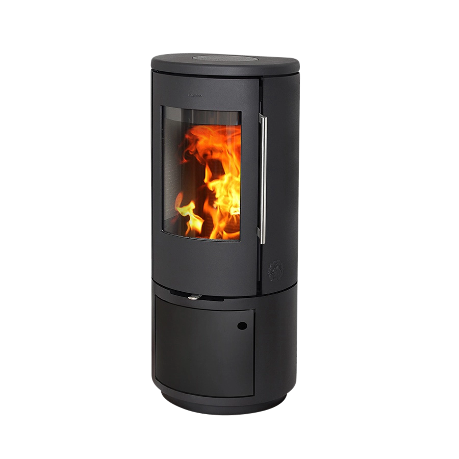 Morsø 7343 brændeovn med brændemagasin