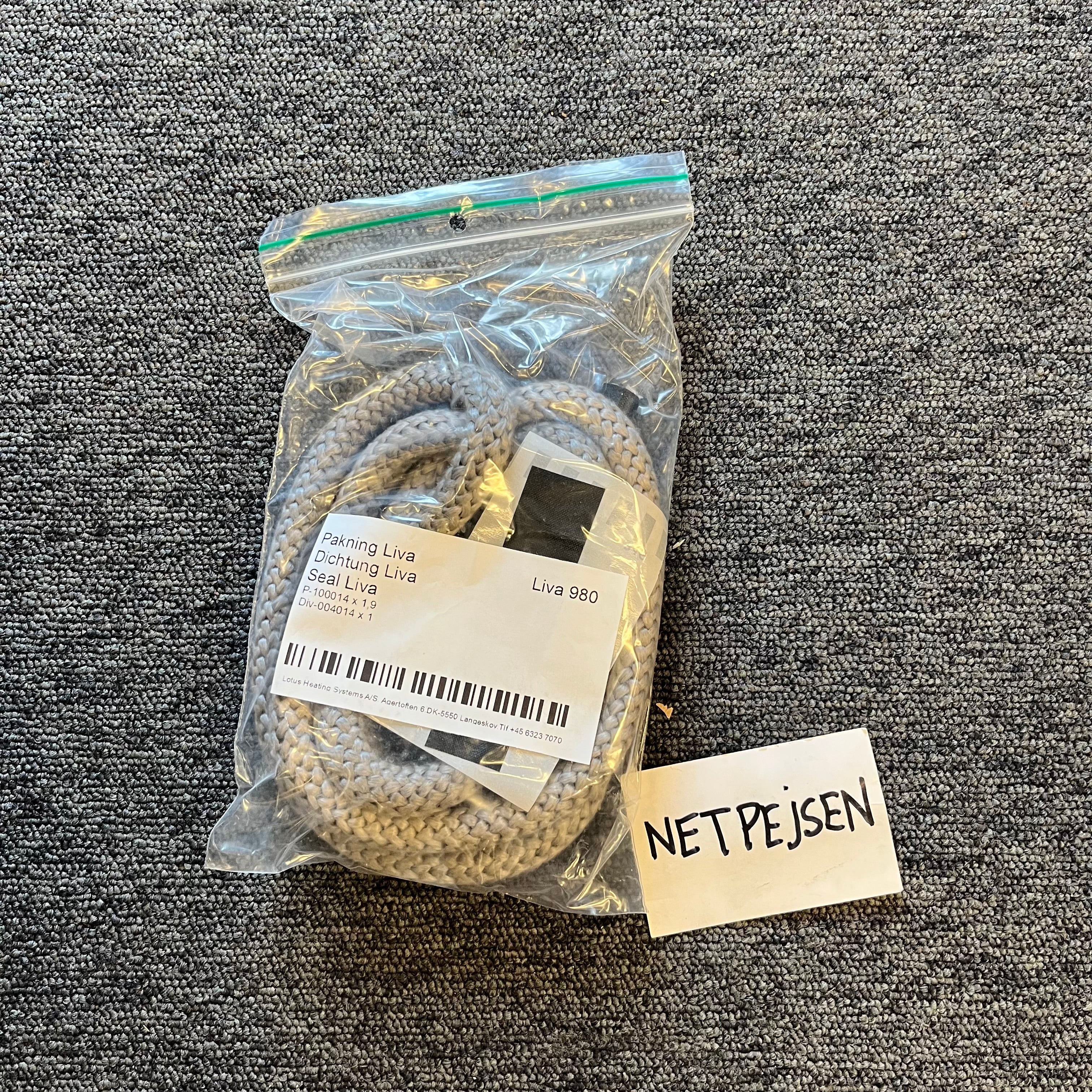 Pakning til Lotus Liva Låge