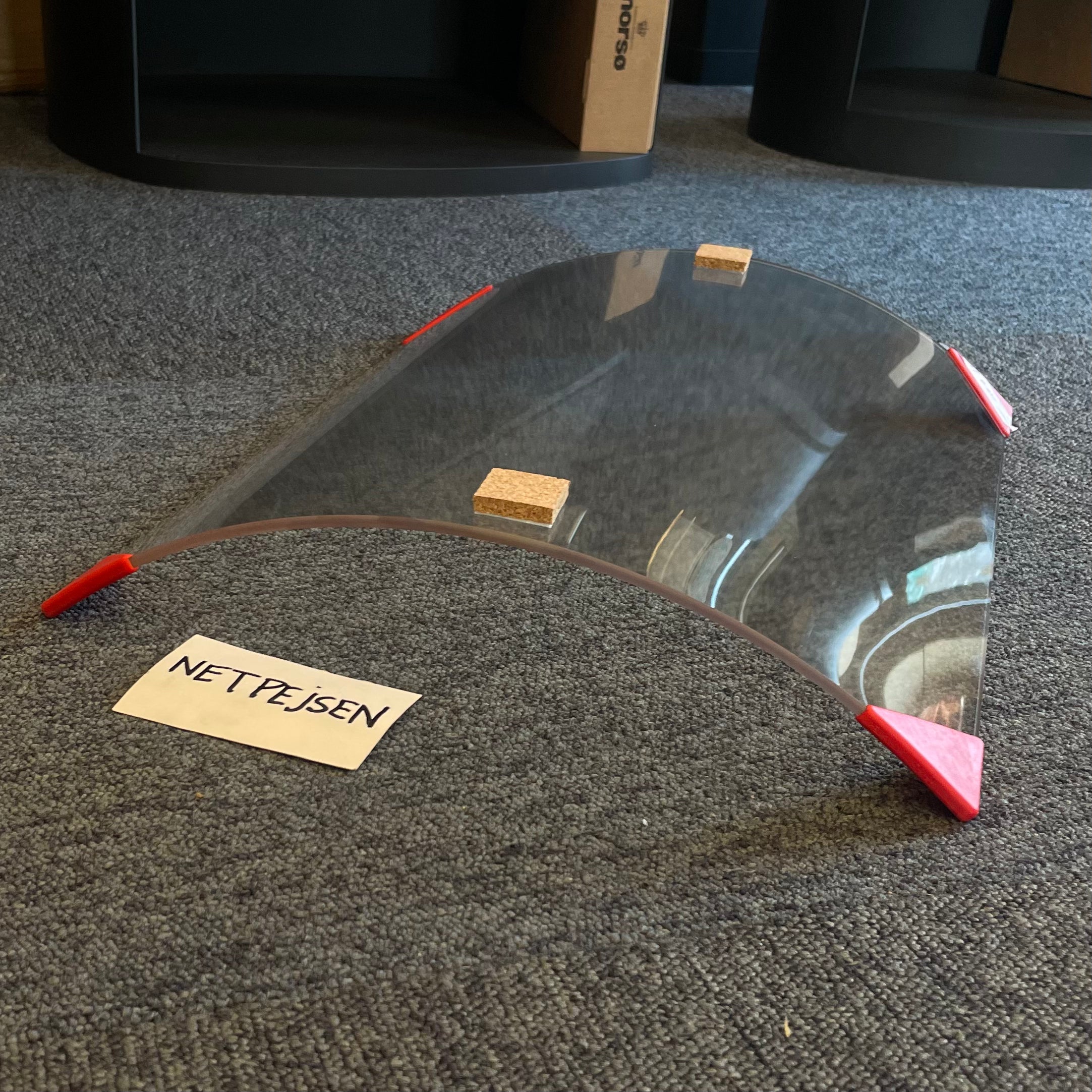 Glas til Varde Aura 1, 11, 12, Lyon, Nice (buet)