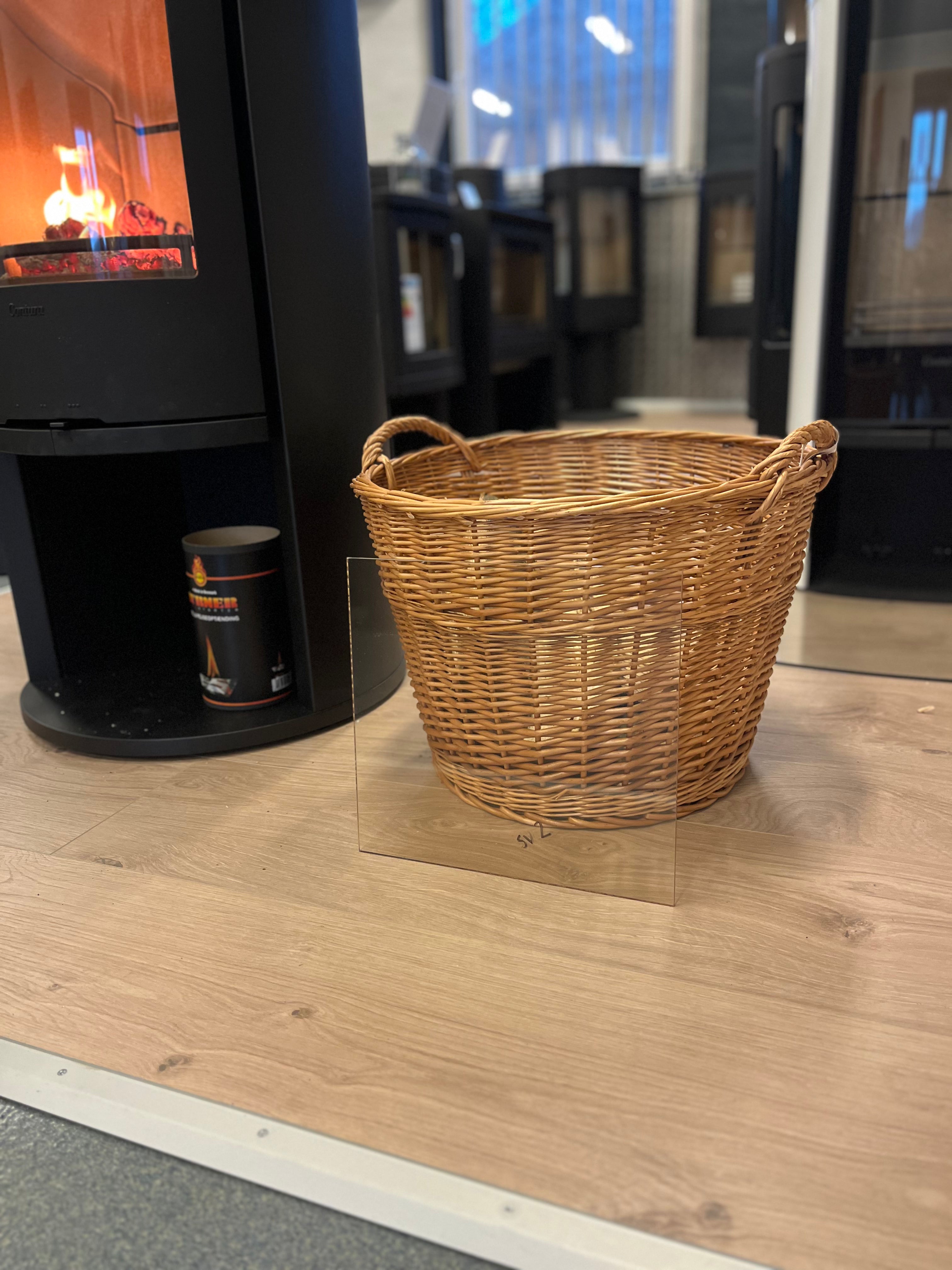 Glas til Svendsen 2 brændeovn