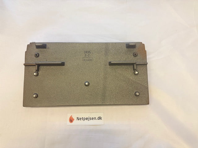 Morsø 3142 (Neues Modell) Windleitblech komplett, unten. Gussnummer 3135
