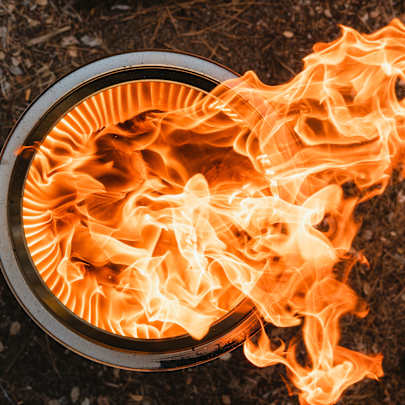 Solo Stove Bonfire 2.0 + Stativ, farven Gunmetal