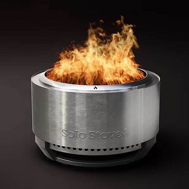 Solo Stove - Summit 24" Fire Pit - Eksklusivt røgsvagt bålfad til terrasse og have