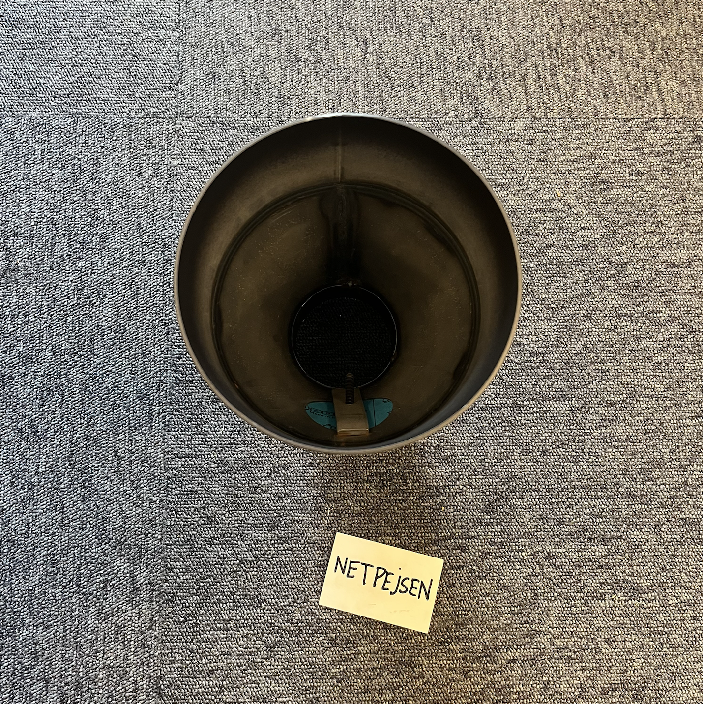 Reduktion med dør Ø80/150.