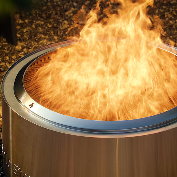 Solo Stove - Summit 24" Fire Pit - Eksklusivt røgsvagt bålfad til terrasse og have