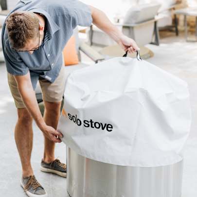 Solo Stove - Yukon Cover - hvid