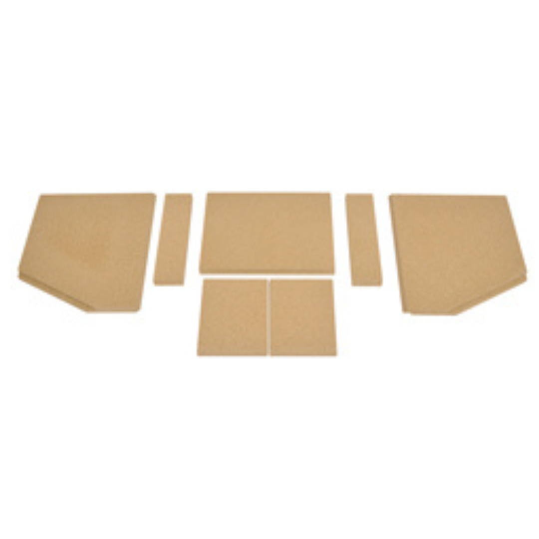 Originalt skamolsæt til Varde Als, Samsø og Lolland brændeovne.