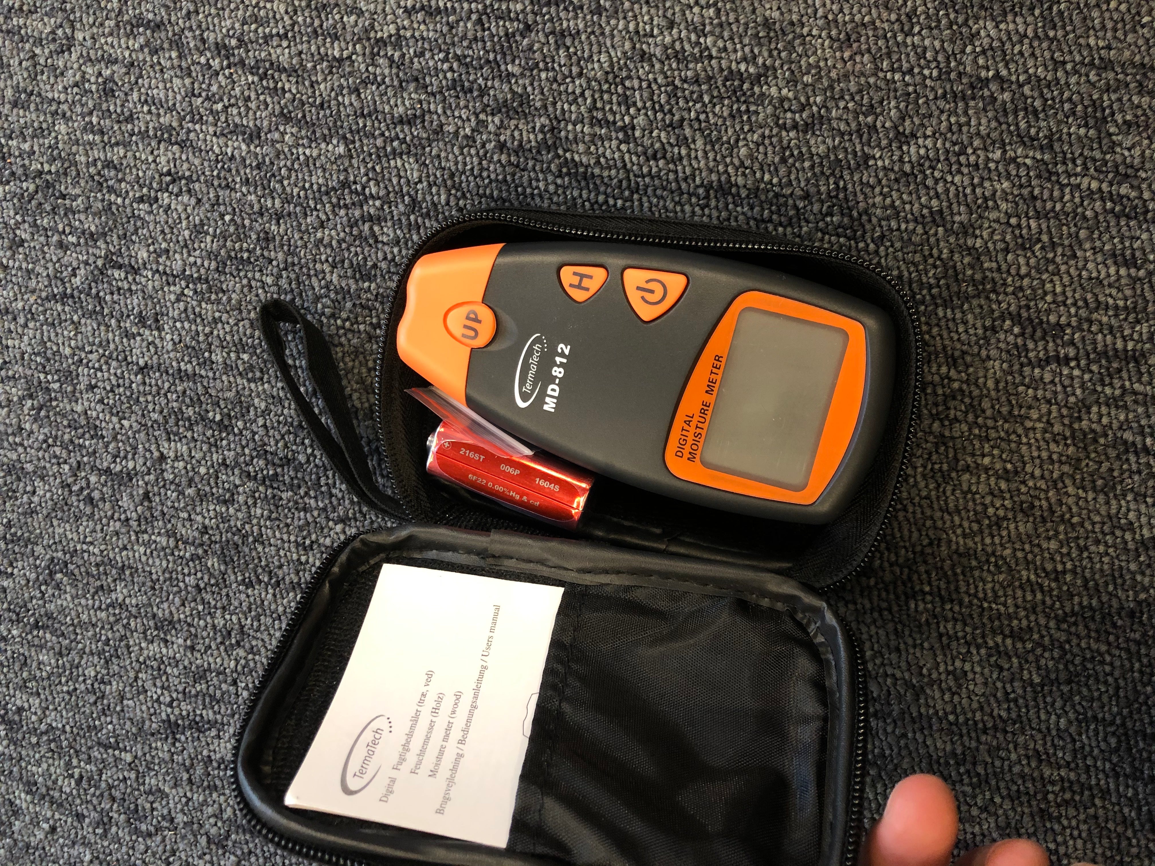 Digital fugtighedsmåler