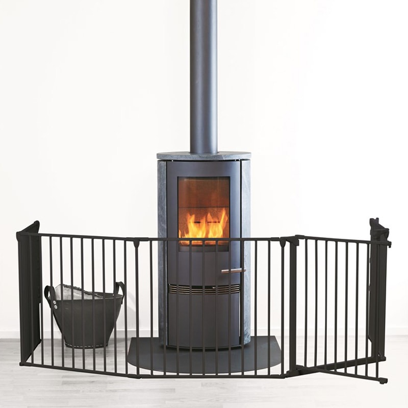 Børnegitter til Brændeovn 5 sektioner