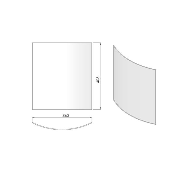 Lågeglas til TermaTech TT2, TT3