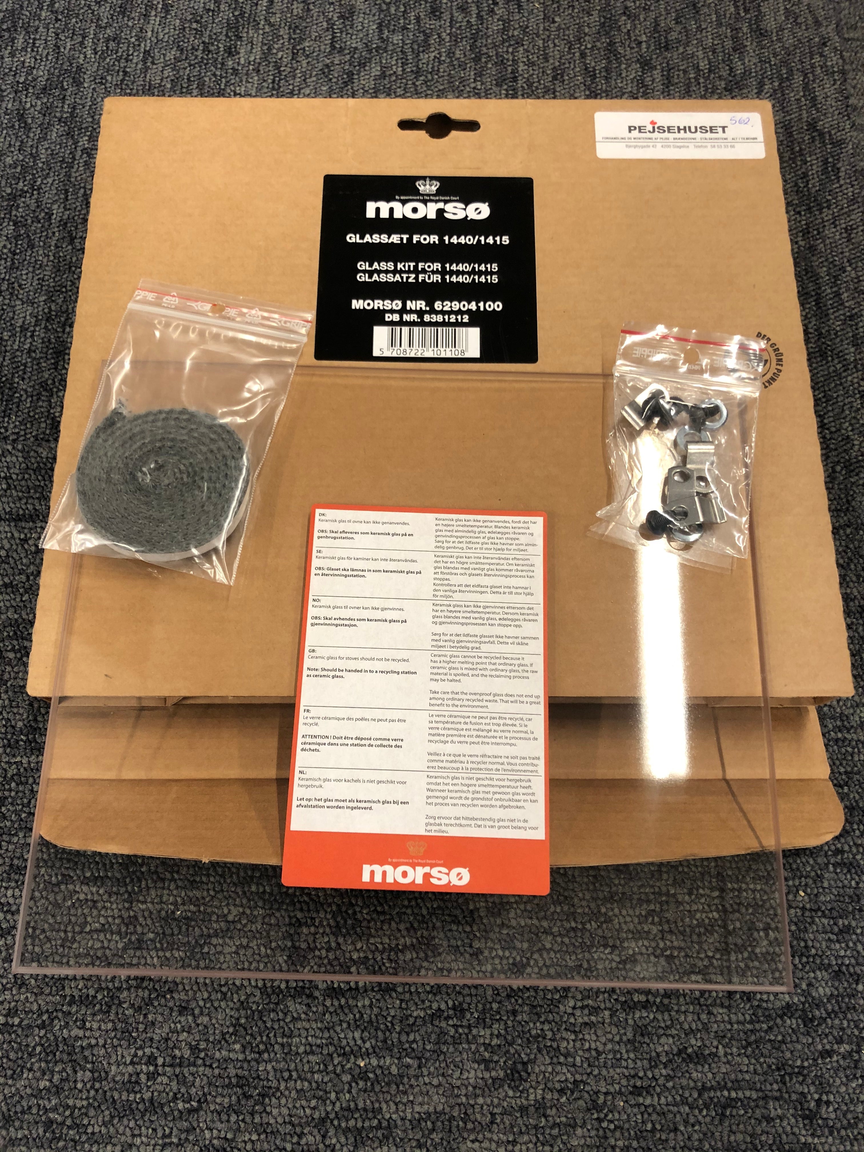 Glassæt Morsø 1440, 1415, 1450, 1412, 1442, 1452, 1456