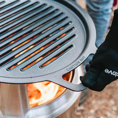 Solo Stove - Bonfire støbejerns grill top