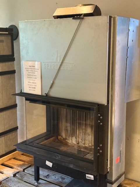 Spartherm Varia Premium 2 L-80H m. friskluft kit lodret - demo model