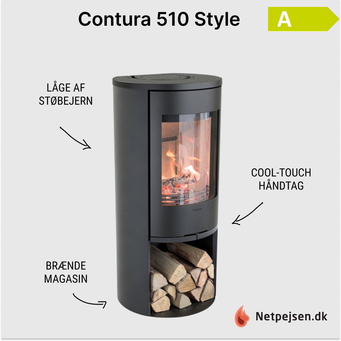 contura 510 style brændeovn