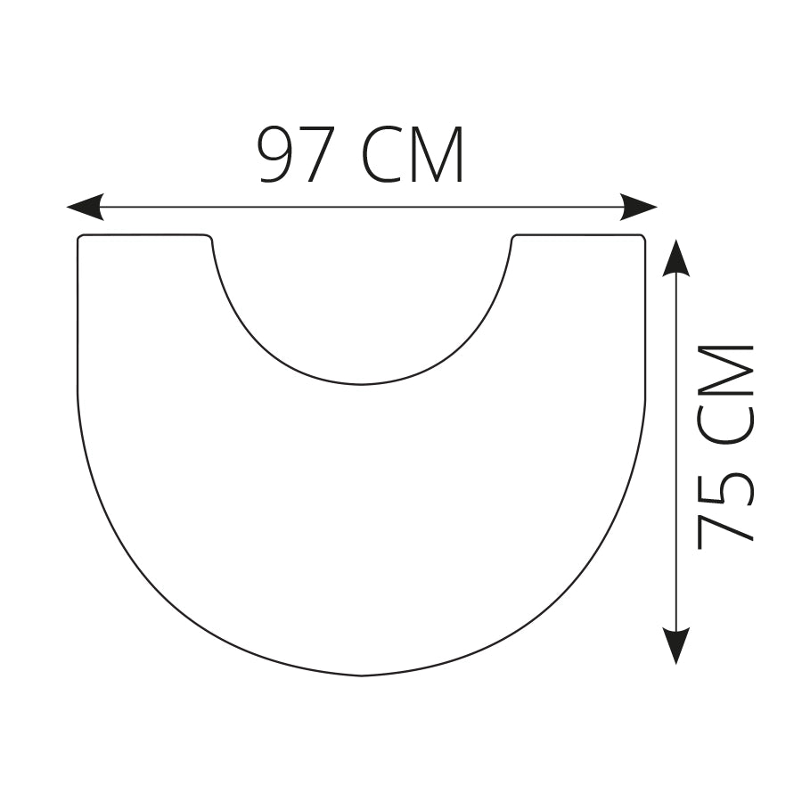 Morsø flytbar glasgulvplade - til 7848 + 7948