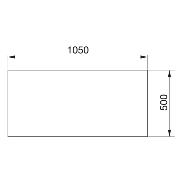 Glasgulvplade Contura 300-serien